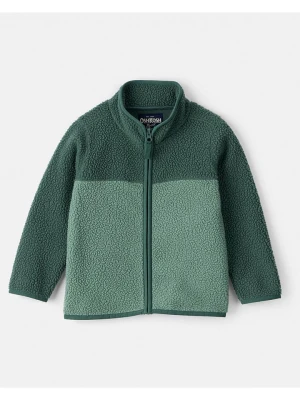 OshKosh Kurtka polarowa w kolorze zielonym rozmiar: 110