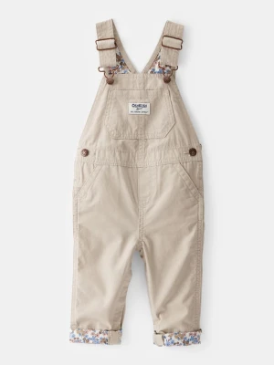 OshKosh Ogrodniczki w kolorze beżowym rozmiar: 74