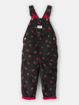 OshKosh Ogrodniczki w kolorze czarnym rozmiar: 98