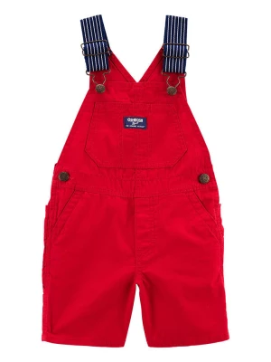 OshKosh Ogrodniczki w kolorze czerwonym rozmiar: 110