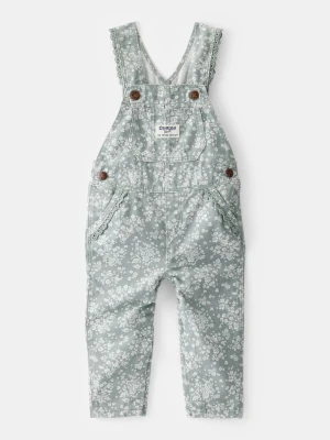 OshKosh Ogrodniczki w kolorze szarym rozmiar: 62