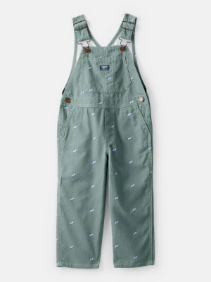 OshKosh Ogrodniczki w kolorze zielonym rozmiar: 92