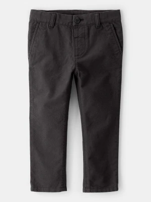 OshKosh Spodnie chino w kolorze antracytowym rozmiar: 92