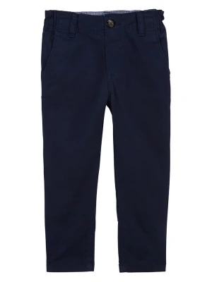 OshKosh Spodnie chino w kolorze granatowym rozmiar: 110