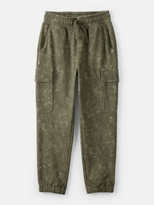 OshKosh Spodnie dresowe w kolorze khaki rozmiar: 116