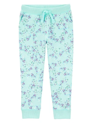 OshKosh Spodnie dresowe w kolorze turkusowym rozmiar: 92