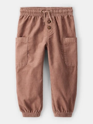 OshKosh Spodnie sztruksowe w kolorze jasnobrązowym rozmiar: 98