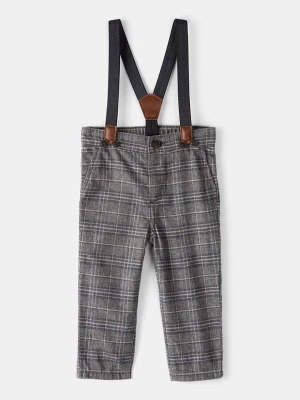 OshKosh Spodnie w kolorze antracytowym rozmiar: 74