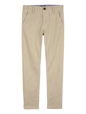 OshKosh Spodnie w kolorze beżowym rozmiar: 116