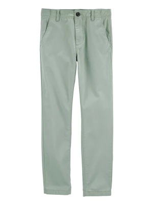 OshKosh Spodnie w kolorze zielonym rozmiar: 140