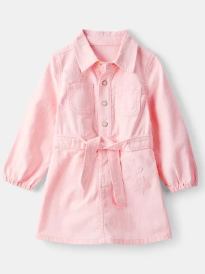 OshKosh Sukienka dżinsowa w kolorze jasnoróżowym rozmiar: 110