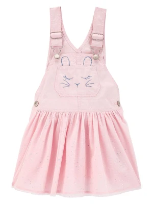 OshKosh Sukienka-ogrodniczka w kolorze jasnoróżowym rozmiar: 86