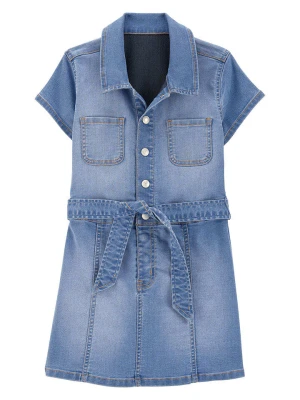 OshKosh Sukienka w kolorze niebieskim rozmiar: 104