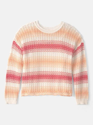 OshKosh Sweter w kolorze kremowo-pomarańczowym rozmiar: 140