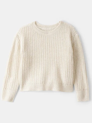 OshKosh Sweter w kolorze kremowym rozmiar: 104