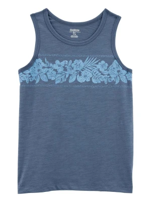 OshKosh Top w kolorze niebieskim rozmiar: 128/134