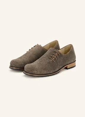 Ostarrichi Buty Sznurowane Do Stroju Ludowego beige