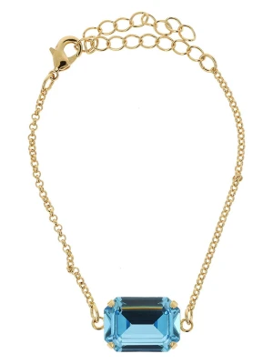 Otazu Pozłacana bransoletka z kryształem Swarovski rozmiar: onesize