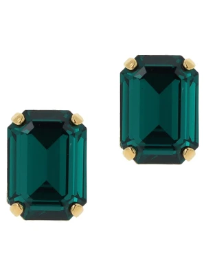 Otazu Pozłacane kolczyki-wkrętki z kryształami Swarovski rozmiar: onesize