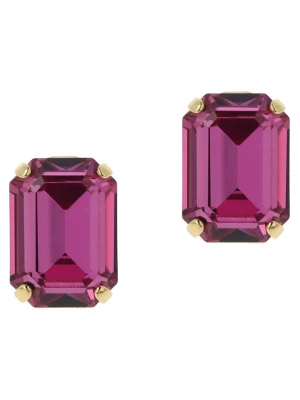 Otazu Pozłacane kolczyki-wkrętki z kryształami Swarovski rozmiar: onesize