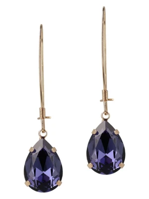 Otazu Pozłacane kolczyki z kryształami Swarovski rozmiar: onesize