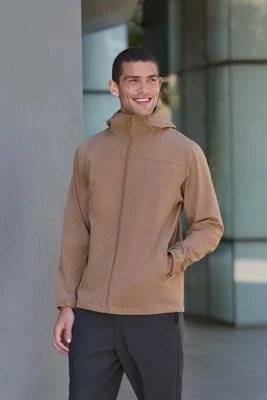 Otto męska kurtka Softshell - Light Brown Animal