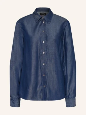 Ottod'ame Bluzka W Stylu Dżinsowym blau