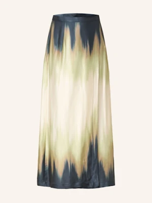 Ottod'ame Spódnica Kopertowa Rao Z Satyny blau