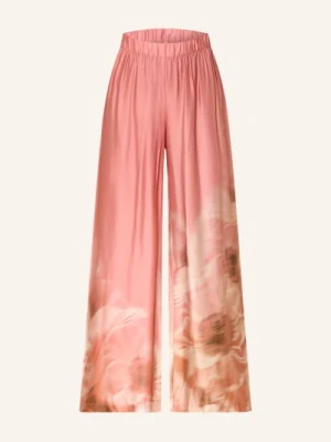 Ottod'ame Spodnie Z Satyny pink
