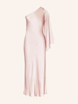 Ottod'ame Sukienka Na Jedno Ramię Z Satyny braun