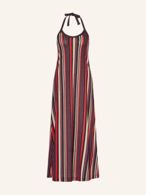 Ottod'ame Sukienka Z Błyszczącą Nicią beige