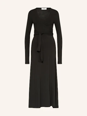 Ottod'ame Sukienka Z Dżerseju schwarz