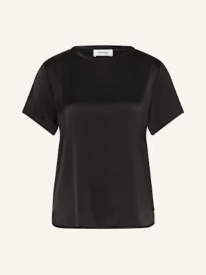 Ottod'ame T-Shirt Luisa Z Satyny schwarz