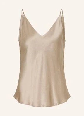Ottod'ame Top Satynowy Susy grau