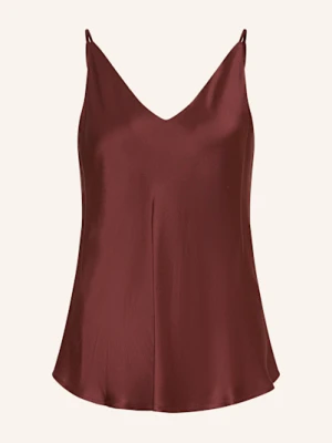 Ottod'ame Top Satynowy Susy rot