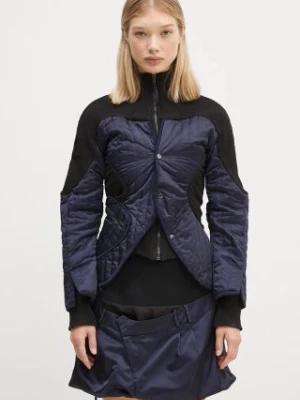 Ottolinger kurtka Quilted Silhouette Jacket damska kolor niebieski przejściowa 1090605221