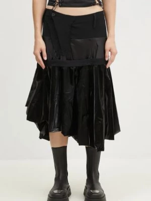 Ottolinger spódnica Layered Balloon Skirt kolor czarny mini rozkloszowana 1110401921