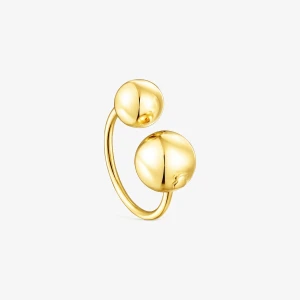Otwarty Pierścionek Plump Wykonany Ze Srebra Vermeil - Tous
