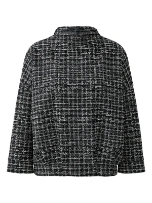 Oui Bluza w kolorze czarno-kremowym rozmiar: 36