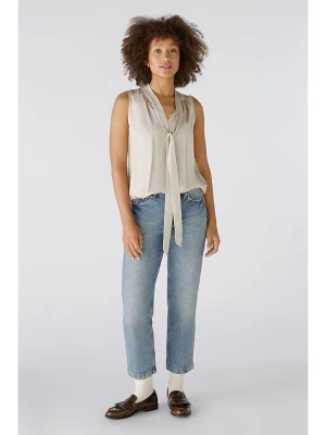 Oui Bluzka w kolorze beżowym rozmiar: 40