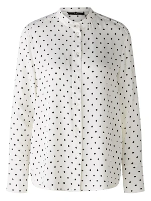 Oui Bluzka w kolorze kremowo-czarnym rozmiar: 40