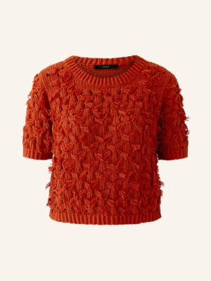 Oui Bluzka Z Dzianiny rot