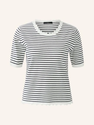 Oui Bluzka Z Dzianiny weiss