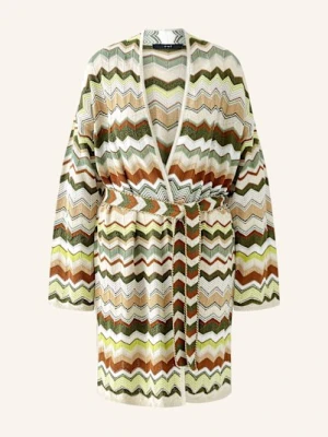 Zdjęcie produktu Oui Dzianinowe Wdzianko Z Błyszczącą Przędzą gruen