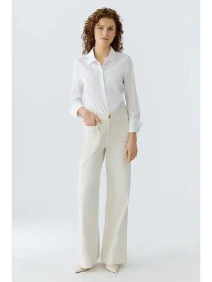 Oui Dżinsy - Comfort fit - w kolorze kremowym rozmiar: 40