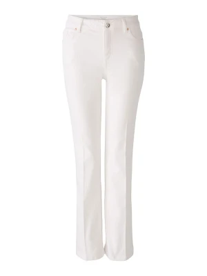 Oui Dżinsy - Flared fit - w kolorze białym rozmiar: 34