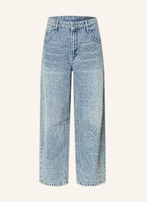 Oui Jeansy Barrel blau