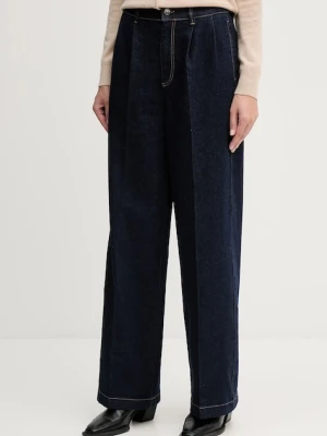 OUI jeansy damskie kolor granatowy 95388
