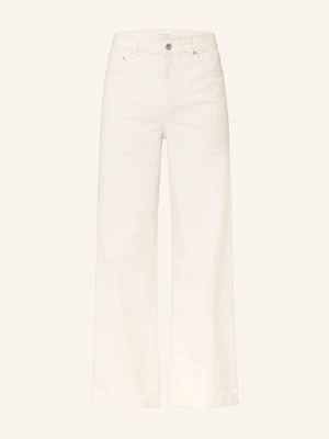 Oui Jeansy Wide Leg beige
