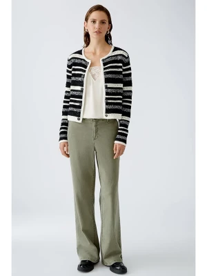 Oui Kardigan w kolorze czarno-białym rozmiar: 40